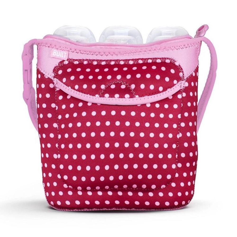 NWT BUILT Bottle Buddy Three Bottle Tote
